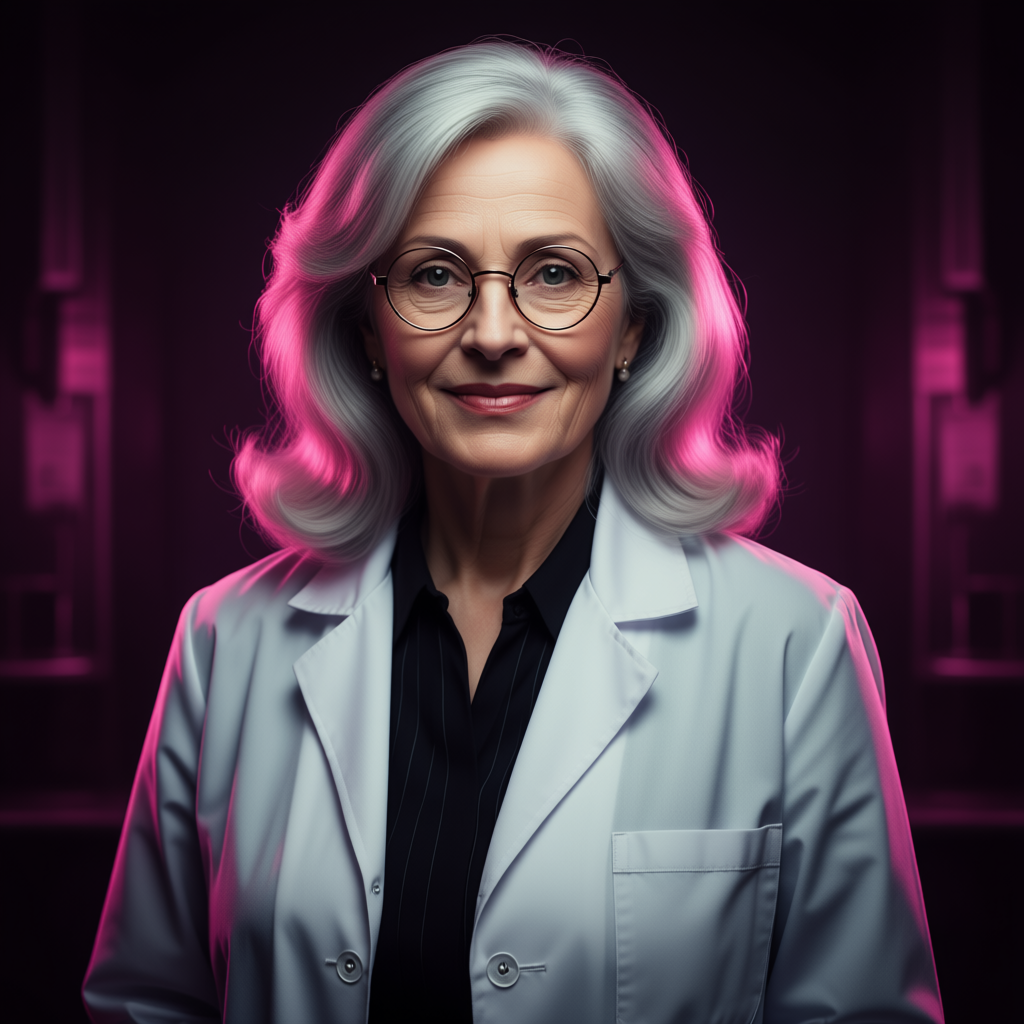 Dr. Evelyn Doc Morrison portrait - neural implant forensics pioneer and forensic neuroscience expert